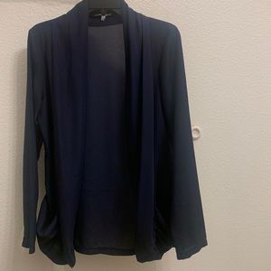 Charlotte Russe Navy Blue Lightweight Blazer